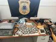 Polícia Militar destrói plantação de maconha