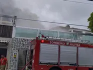 De acordo com o Corpo de Bombeiros, imóvel estava vazio