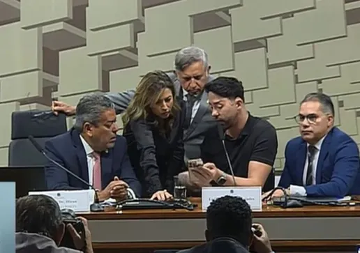 Virginia Fonseca prestou depoimento na CPI das Bets nessa terça-feira, 14