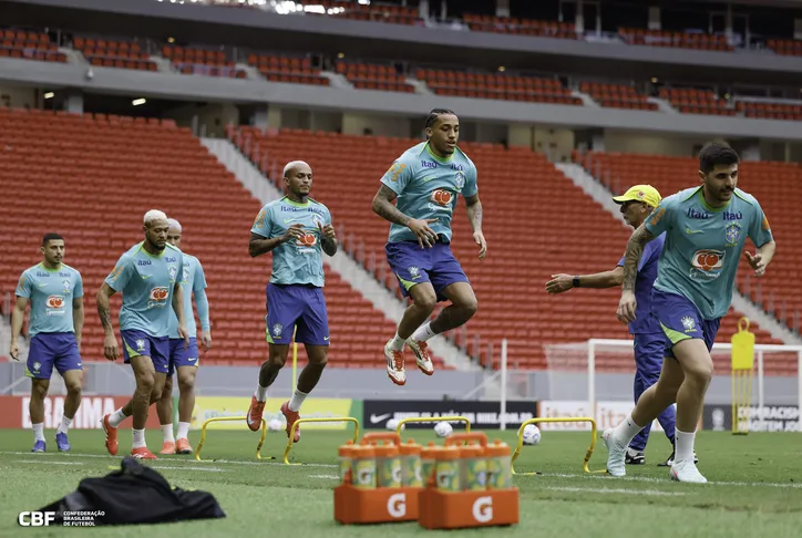 Time do Brasil pronto para duelo com a Aargentina