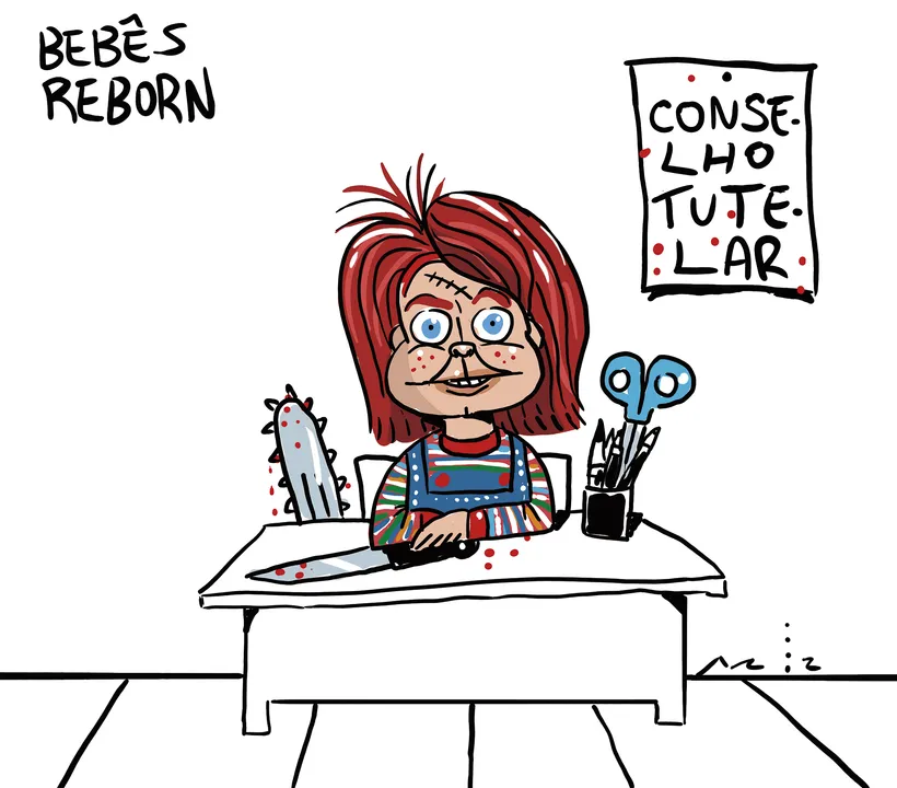 Veja a charge de hoje