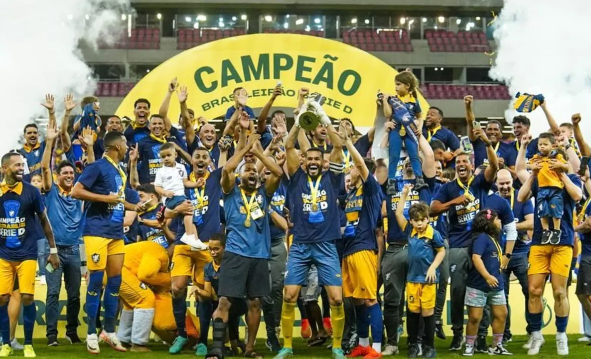 Retrô é o atual campeão da Série D do Brasileirão