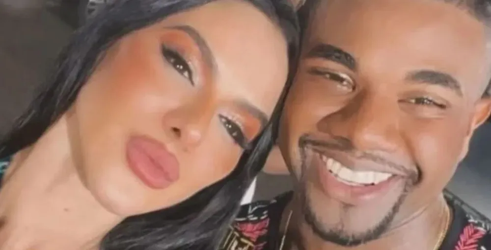 Davi Brito e Tamires Assis