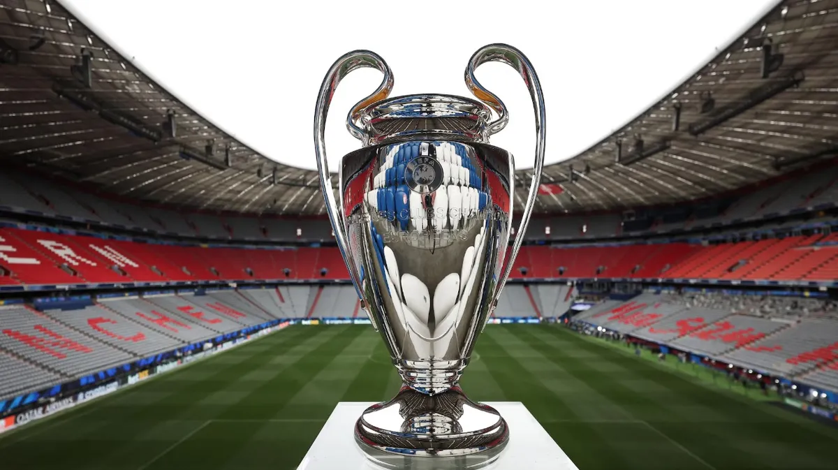 Taça da Champions League na Allianz Arena