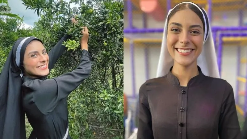 A freira viralizou na web