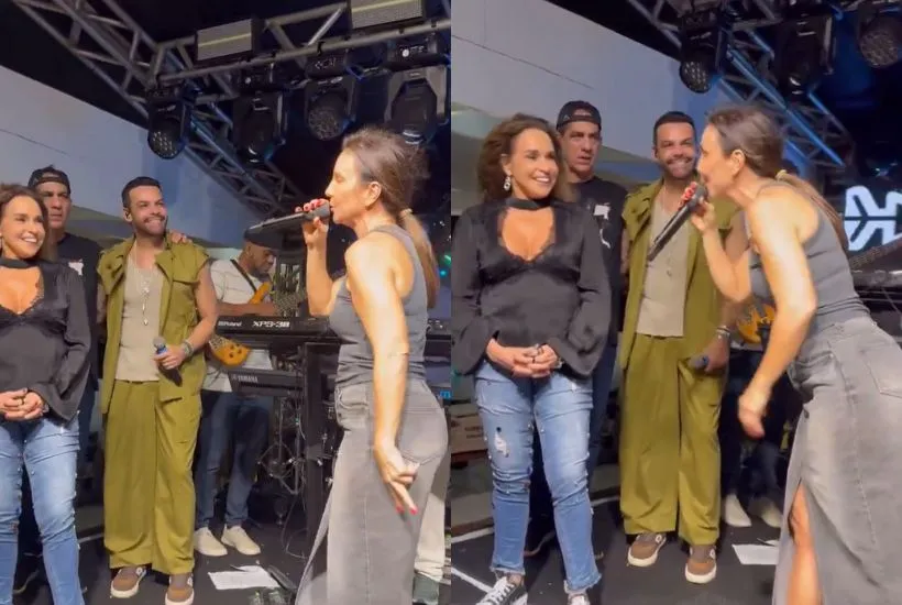 Ivete Sangalo canta hit do pagodão baiano