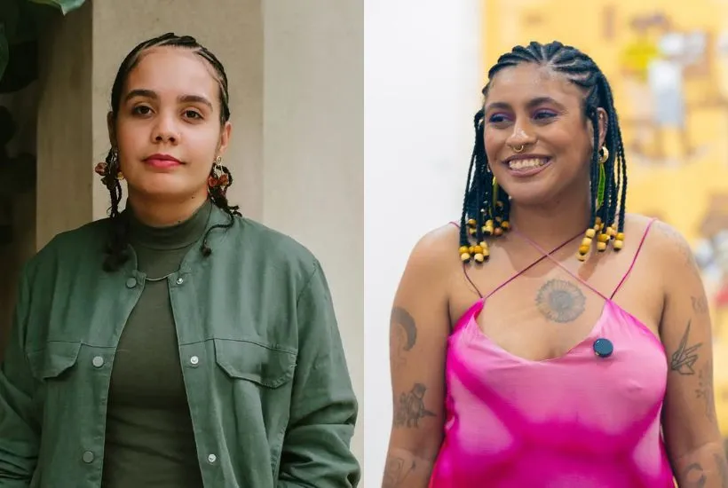 Andreza Delgado e Luiza Vidal