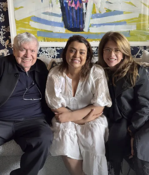 Imagem ilustrativa da imagem Nos EUA para tratamento, Preta Gil recebe visita de Boni e Lou