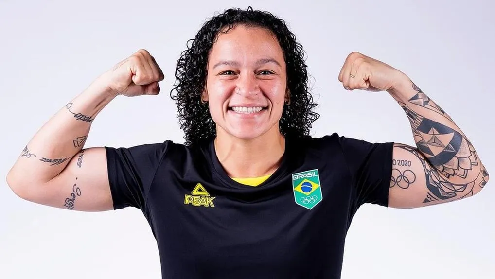 Bia Ferreira do Time Brasil