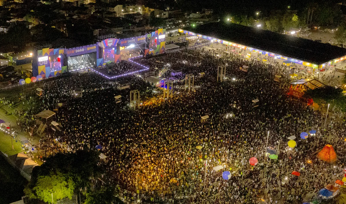 São João da Bahia, no Parque de Exposições