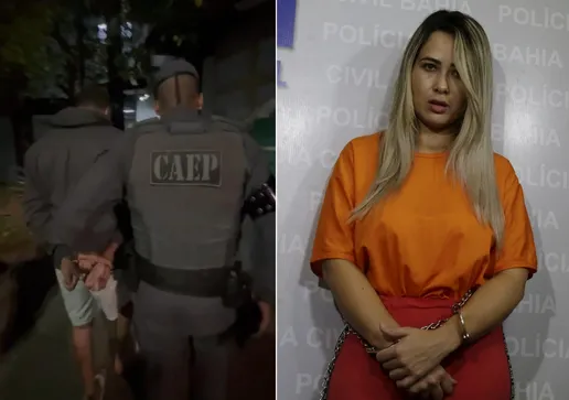 Larissa e Paulo foram presos durante a operação Kariri