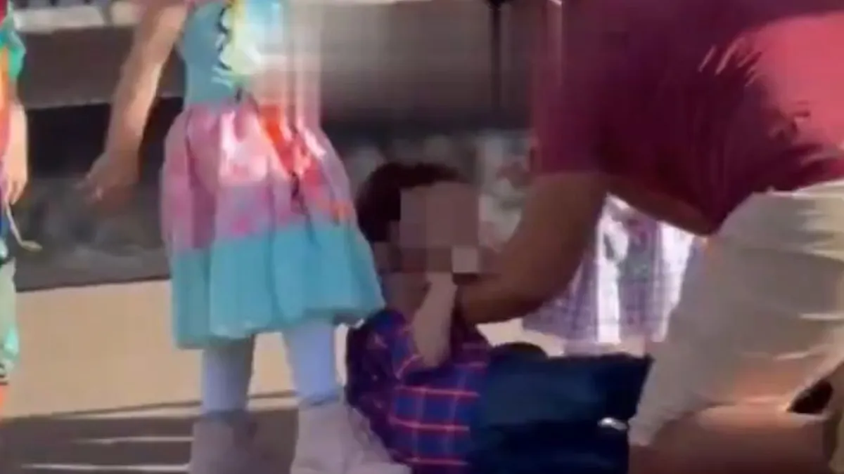 Homem agrediu criança em festa