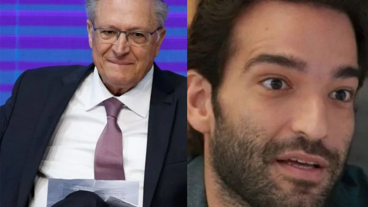 Vice-presidente da República, Geraldo Alckmin (PSB), e Afonso Roitman (Humberto Carrão), personagem de Vale Tudo