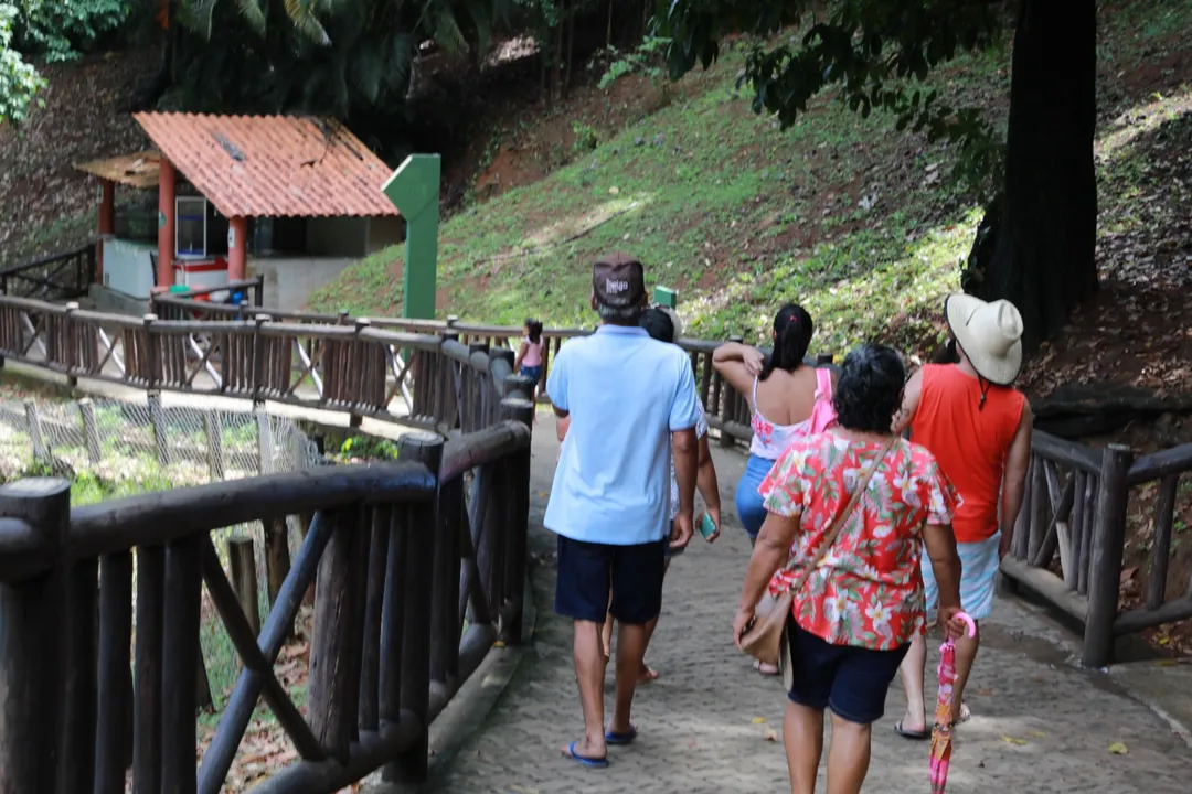 Só no primeiro domingo, o parque registrou a marca de 12.260 visitantes