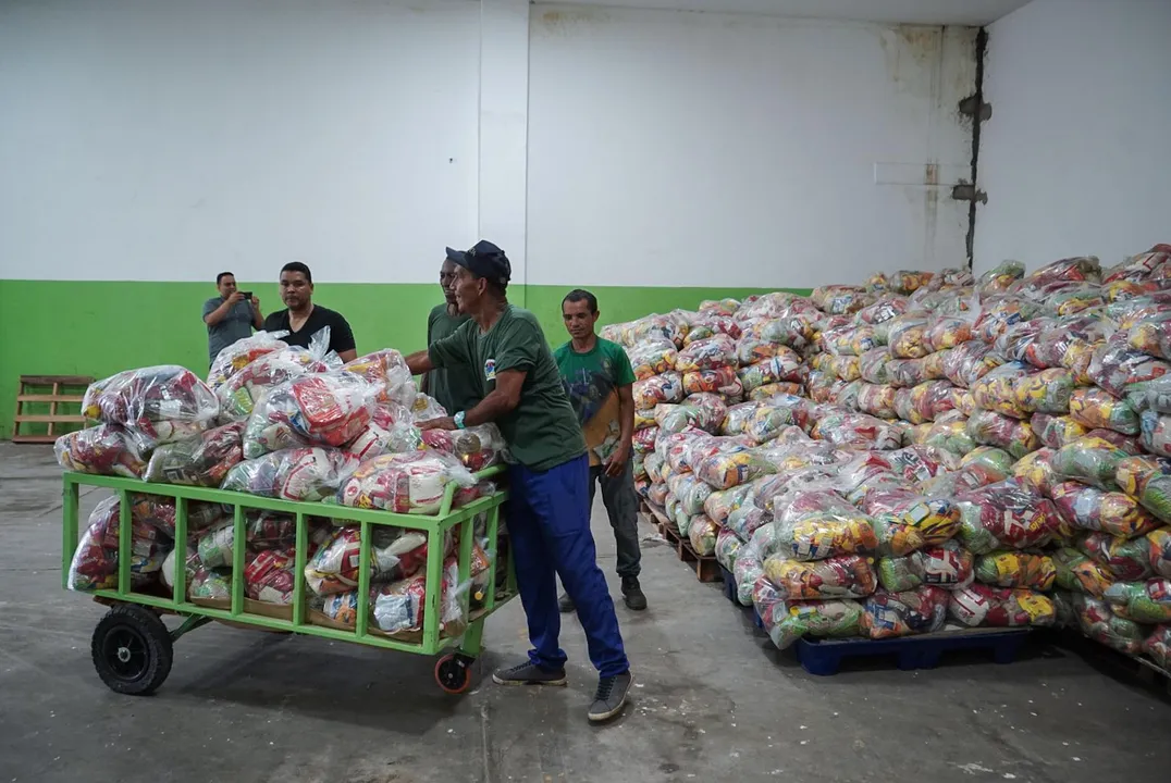 Equipes do Bahia Sem Fome estarão de plantão durante a festa para arrecadar alimentos no parque de exposições.