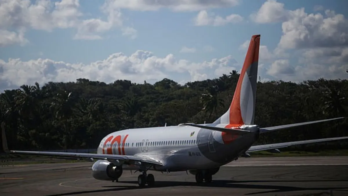 Avião do Gol no Aeroporto de Salvador