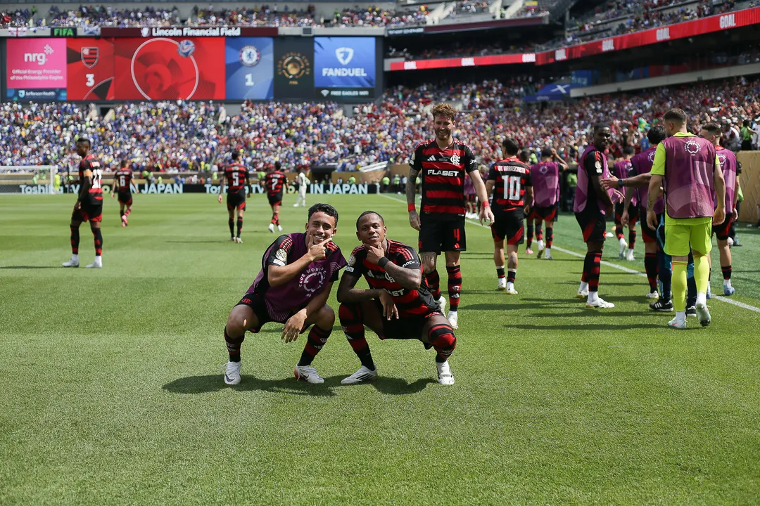 Flamengo venceu o Chelsea de virada e garantiu vaga na próxima fase do torneio