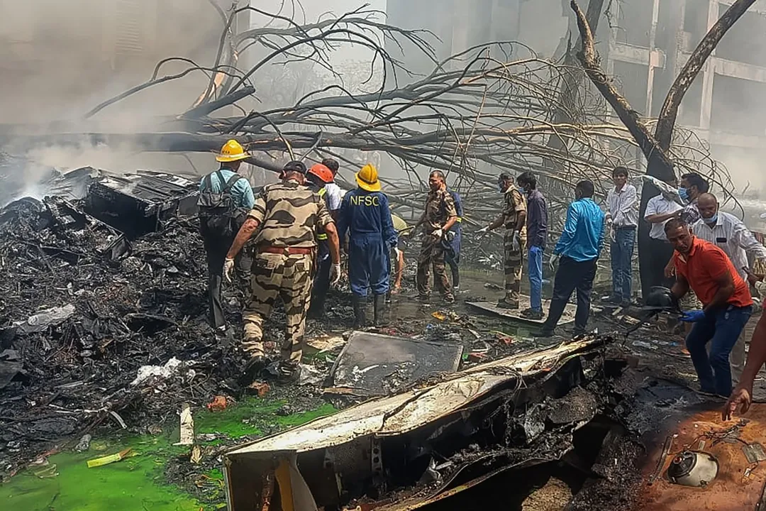 Autoridades indianas suspeitam que a aeronave tenha sido sabotada