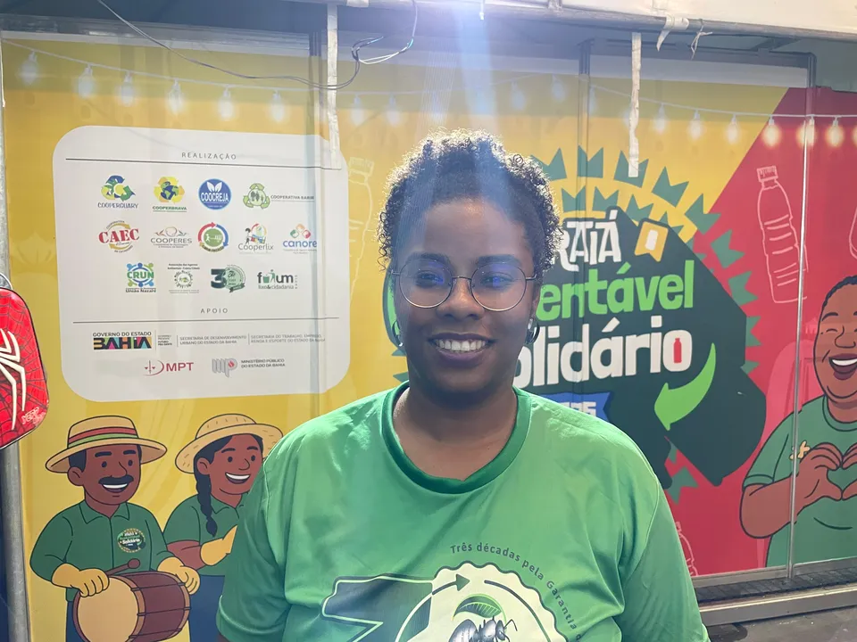 Catadores garantem renda do Sanju de Salvador com Arraiá Sustentável