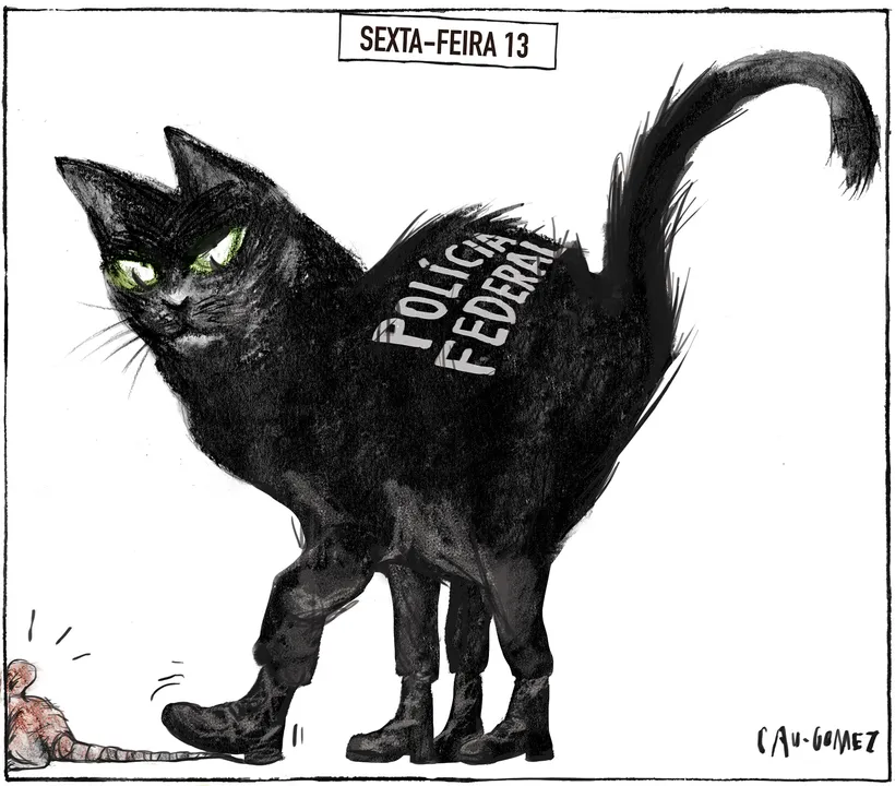 Veja a charge de hoje