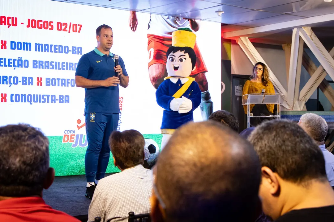ançamento da Copa 2 e Julho contou com presença de autoridades e dirigentes esportivos