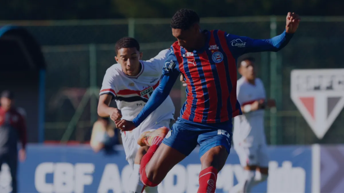 Bahia e São Paulo pelo Brasileirão Sub-20