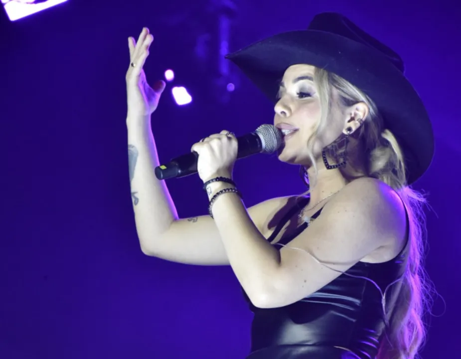 Cantora comemorou show na Bahia
