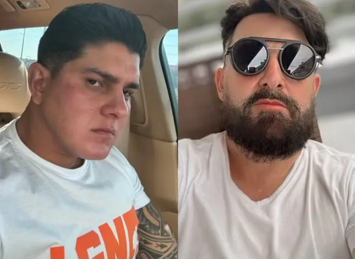 Corretores Thiago Adolfo e Deyvid Luiz Leite foram mortros a tiros em uma imobiliária de Balneário Piçarras (SC)