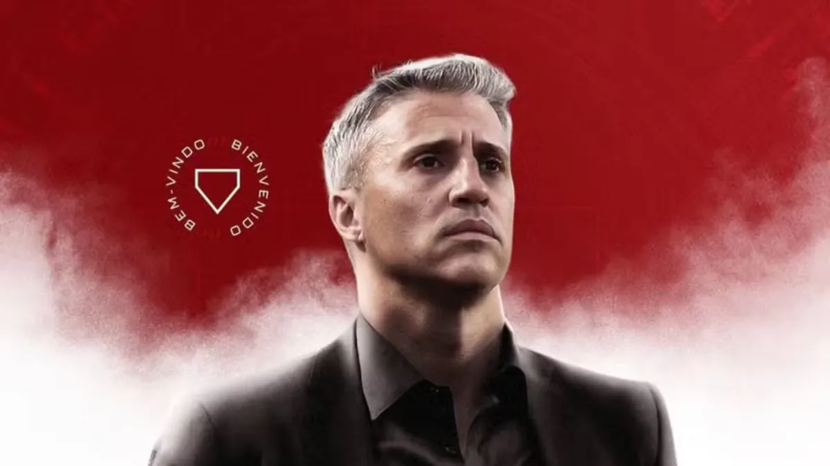 Hernán Crespo, técnico do São Paulo