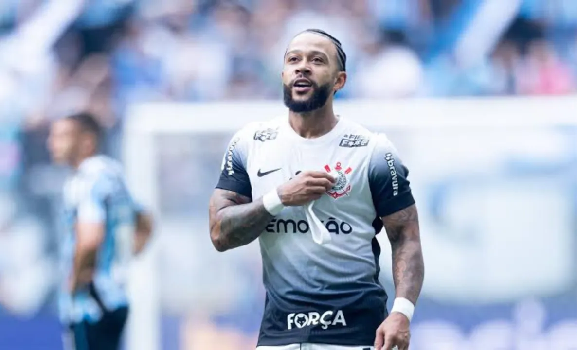 Memphis Depay, atacante do Corinthians