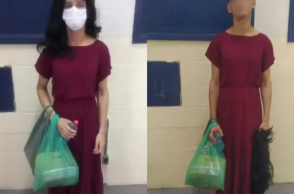 De vestido e peruca longa, homem tenta fugir de penitenciária
