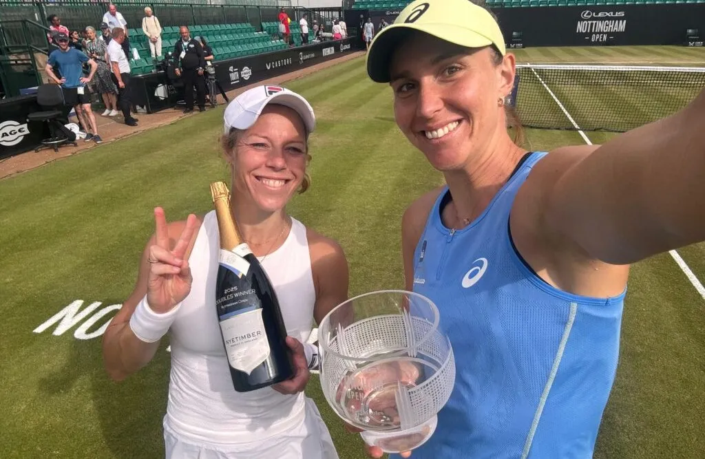 Bia Haddad teve como parceira a alemã Laura Siegemund