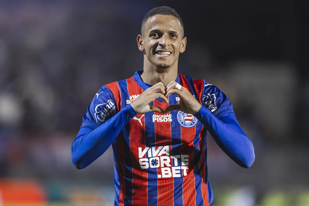 Com 32 jogos a menos, Juba bate números de 2024 no Bahia