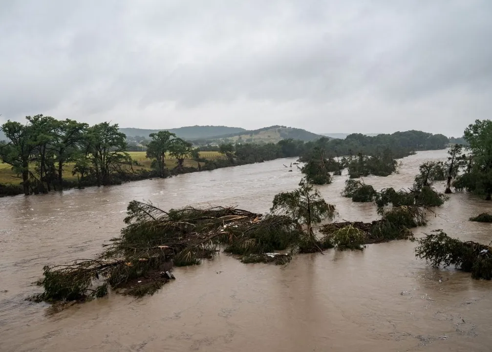 Rio Guadalupe no Texas
