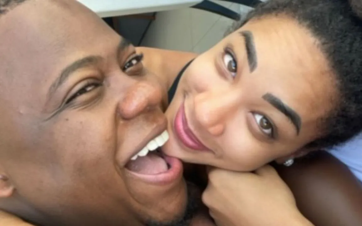 O casal viveu um romance em 2023