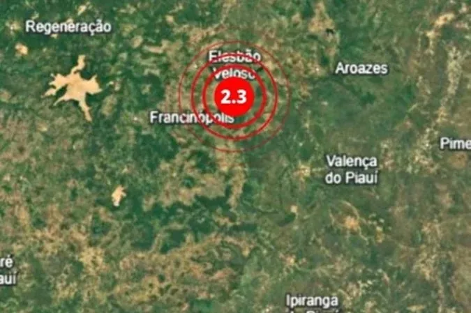 Evento sísmico aconteceu na cidade de Elesbão Veloso