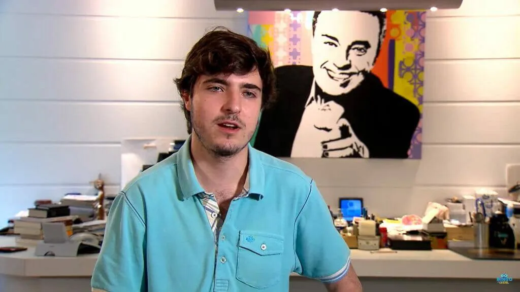 Filho de Gugu quer seguir os passos do pai
