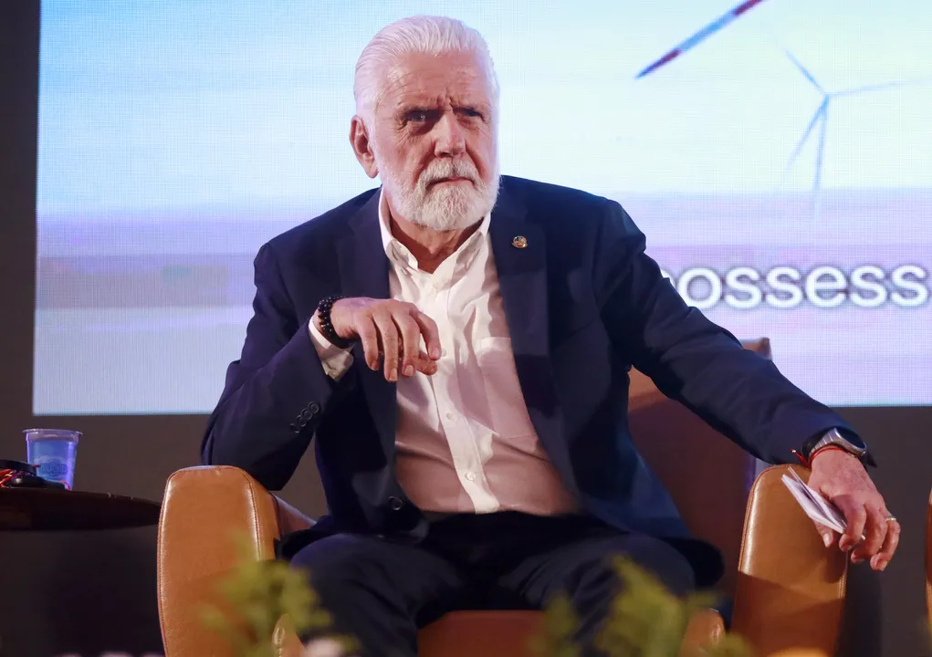 Jaques Wagner (PT) durante lançamento do da empresa Windey Energy no Brasil