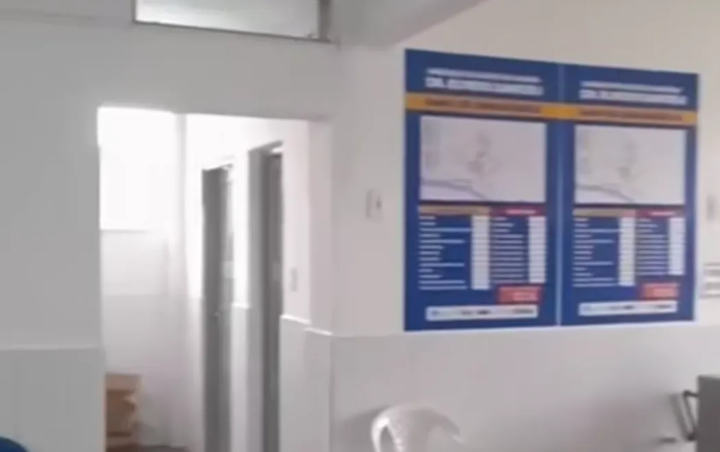 Paciente só foi liberada com chegada do segurança da unidade
