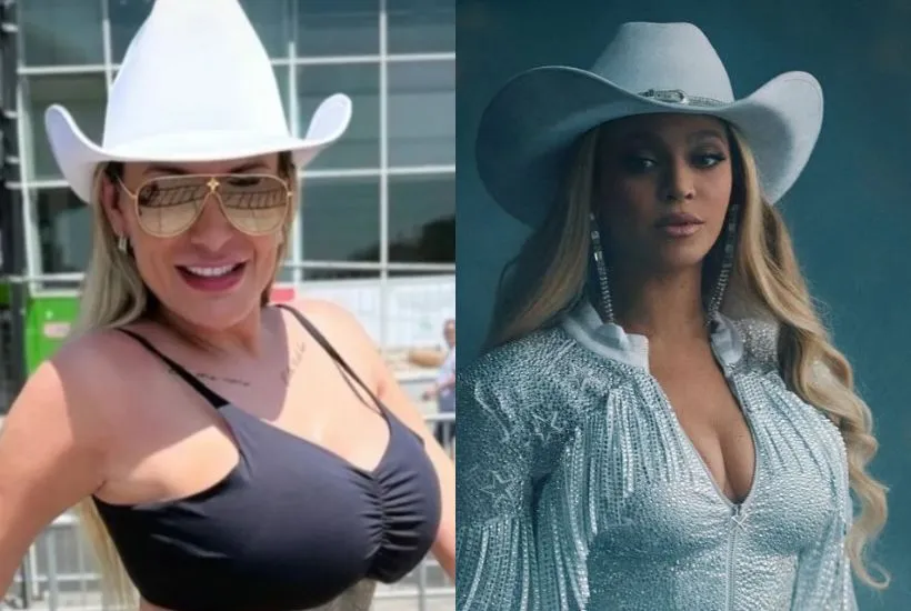 Andressa Urach e Beyoncé