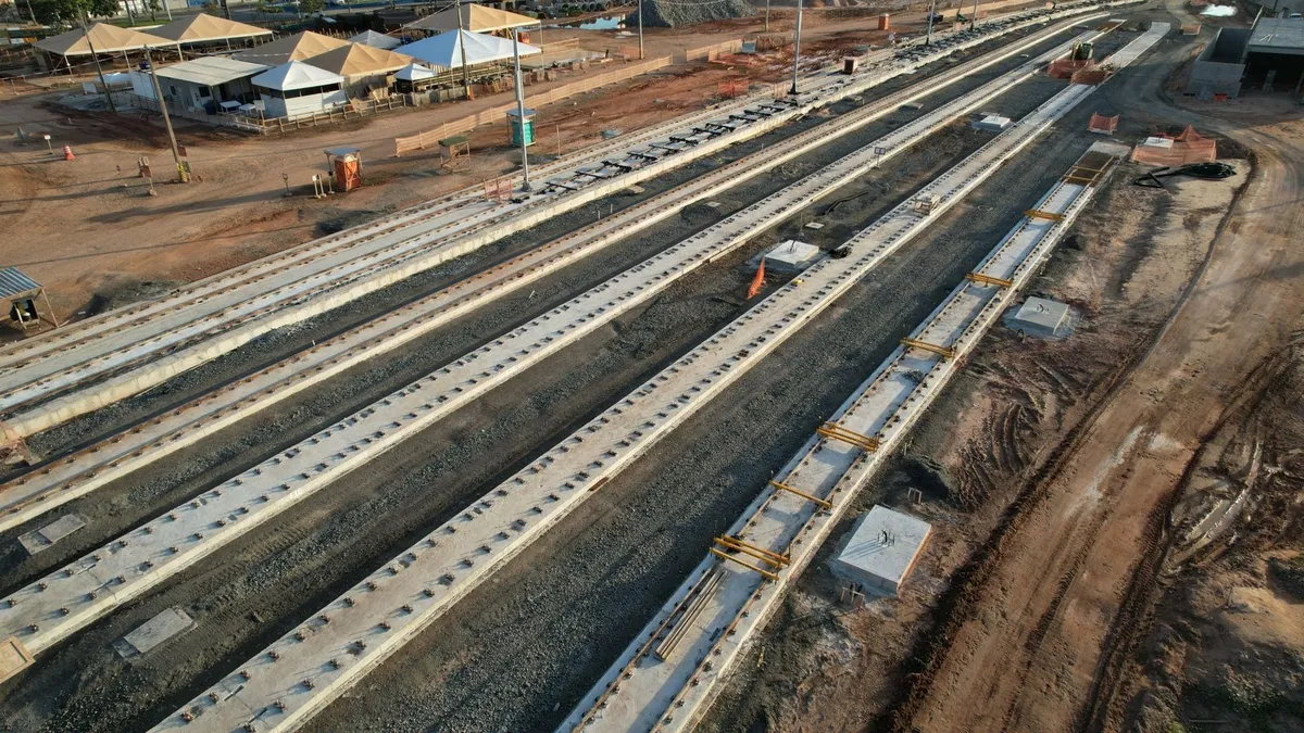Obras do VLT