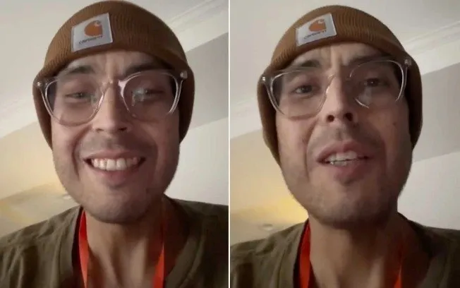 O influencer compartilhava o seu dia a dia com o câncer