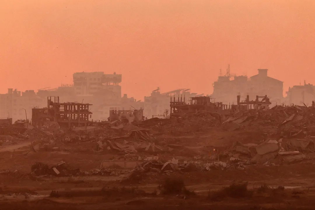 Faixa de Gaza, na Palestina
