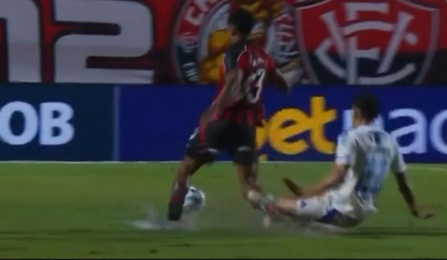 Momento da lesão de Jamerson