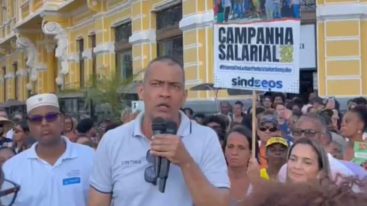 Bruno Carianha, presidente do Sindseps