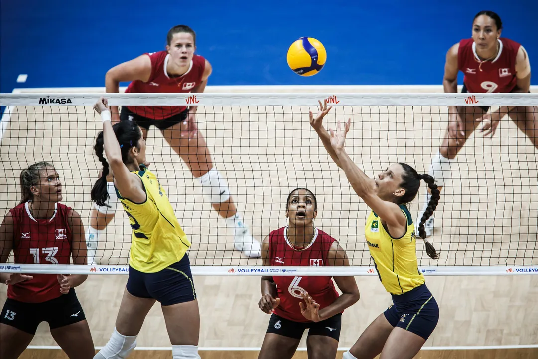 Seleção Brasileira bateu o Canadá por 3 a 0