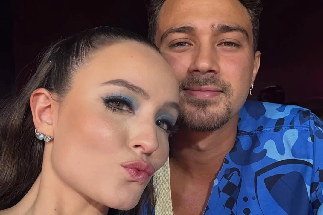 Larissa Manoela e André Luiz Frambach