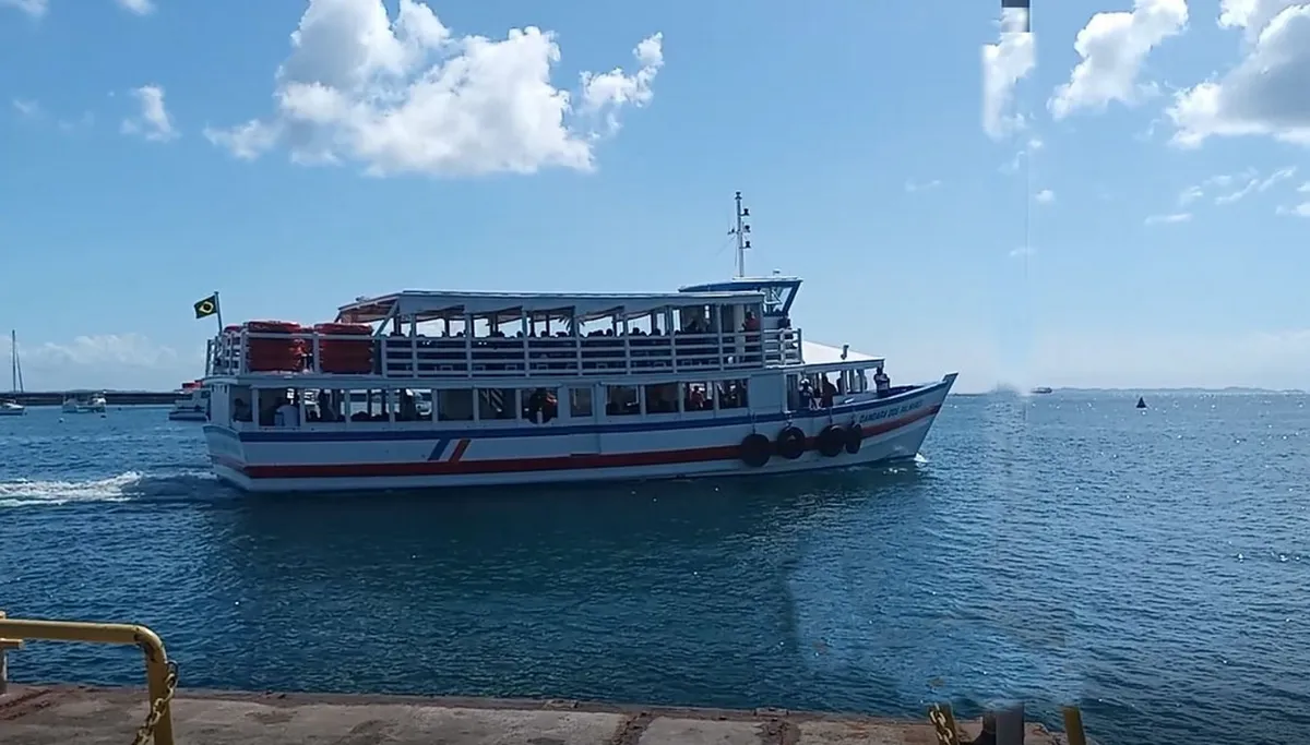 Ventos fortes e mar agitado, que comprometem a segurança das embarcações
