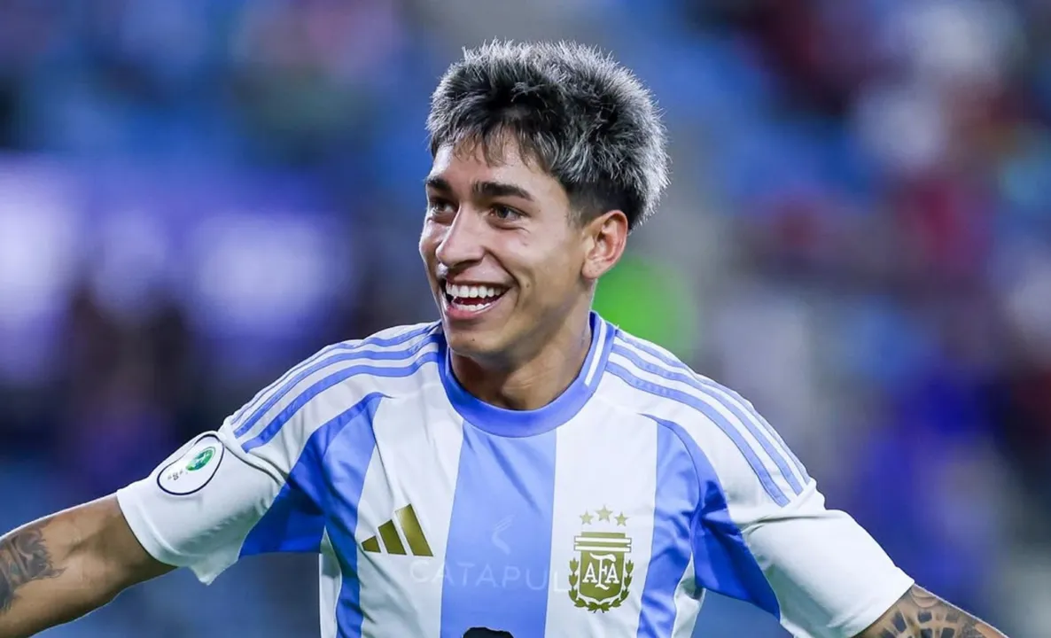 Maher Carrizo, atacante do Vélez Sarsfield, da Argentina