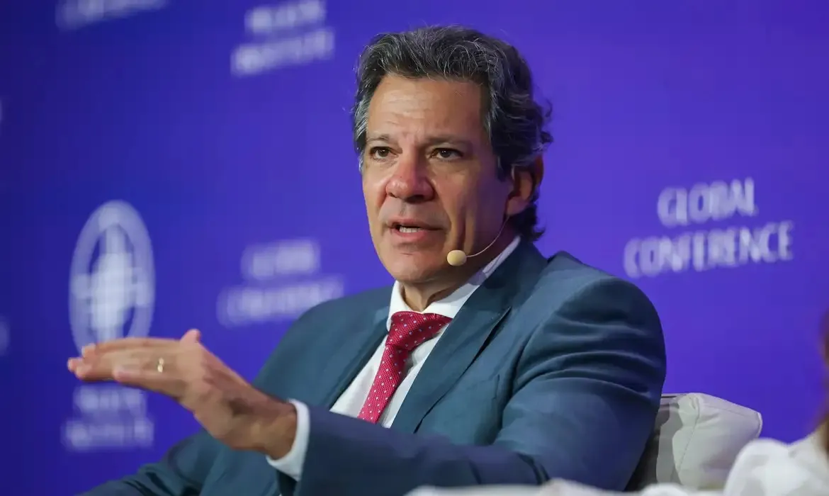 O ministro da Fazenda Fernando Haddad